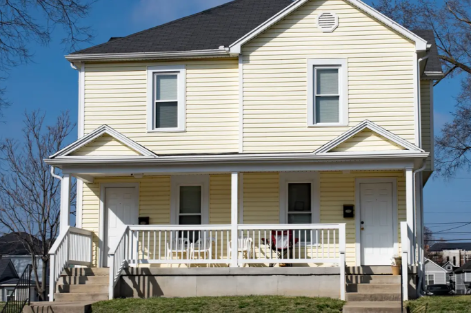 Standard duplex property with two homes, representing Duplex Properties.