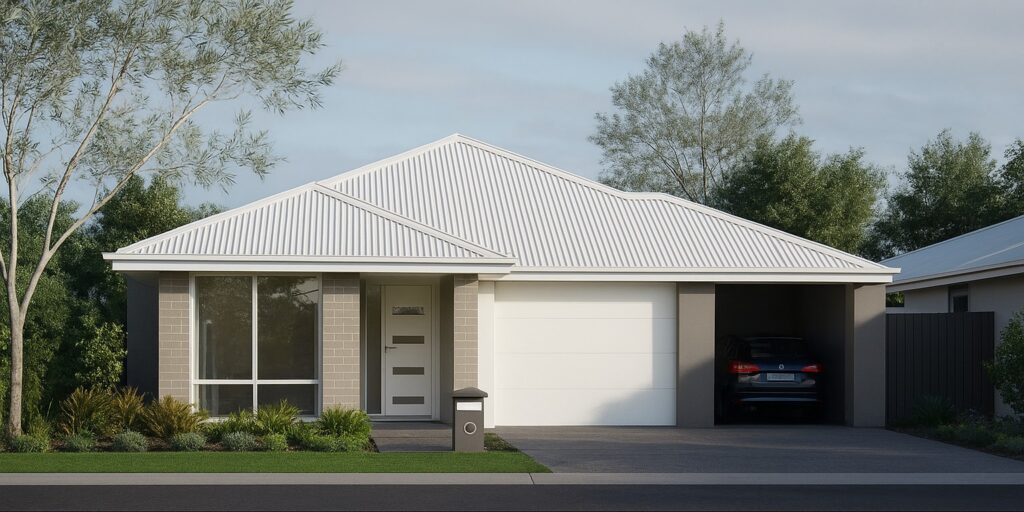 Modern dual home key suitable for first home buyers