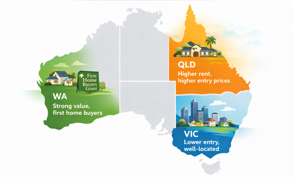 Dual key property investment opportunities across Queensland, Victoria and Western Australia
